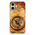 iPhone 16 Siliconen Back Cover Kompas kompas design voorkant