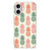 iPhone 16 Siliconen Case Ananas telefoonhoesje ananas patroon achterkant