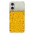 iPhone 16 Siliconen Case Bier ontwerp bierprint achterkant