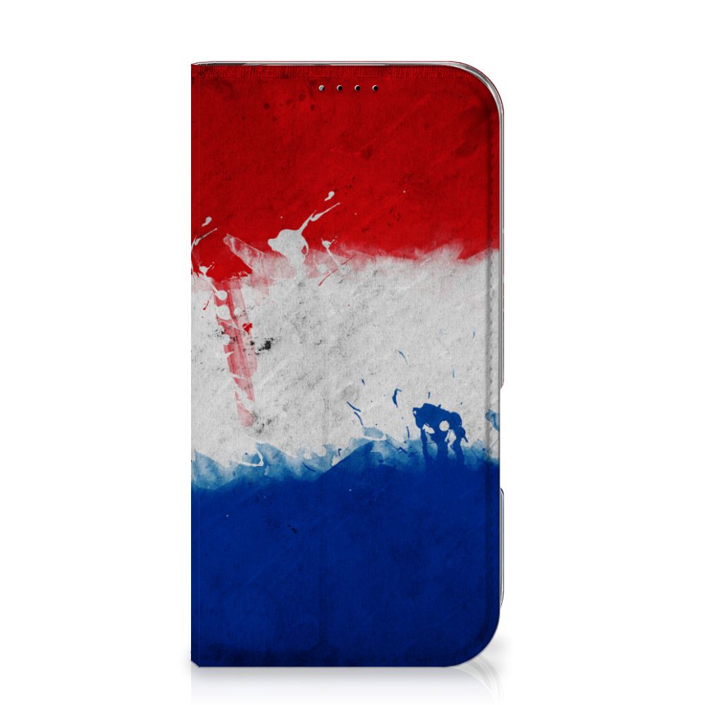 iPhone 16 Standcase Nederland design Nederlandse vlag aanzicht