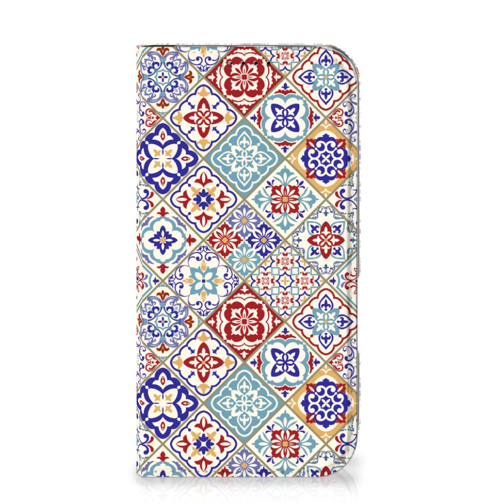 iPhone 16 Standcase Tiles Color telefoonhoesje design Tiles Color voorkant