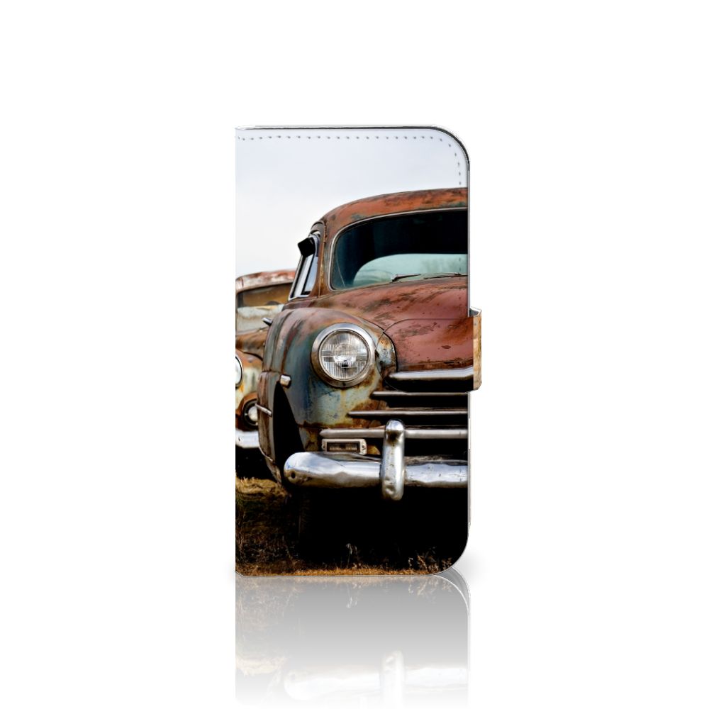 iPhone 16 Telefoonhoesje met foto Vintage Auto telefoonhoesje vintage auto voorkant