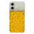 iPhone 16 plus Siliconen Case Bier bierprint achterkant