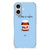 iPhone 16 plus Siliconen Case Nut Home design Nut Home achterkant