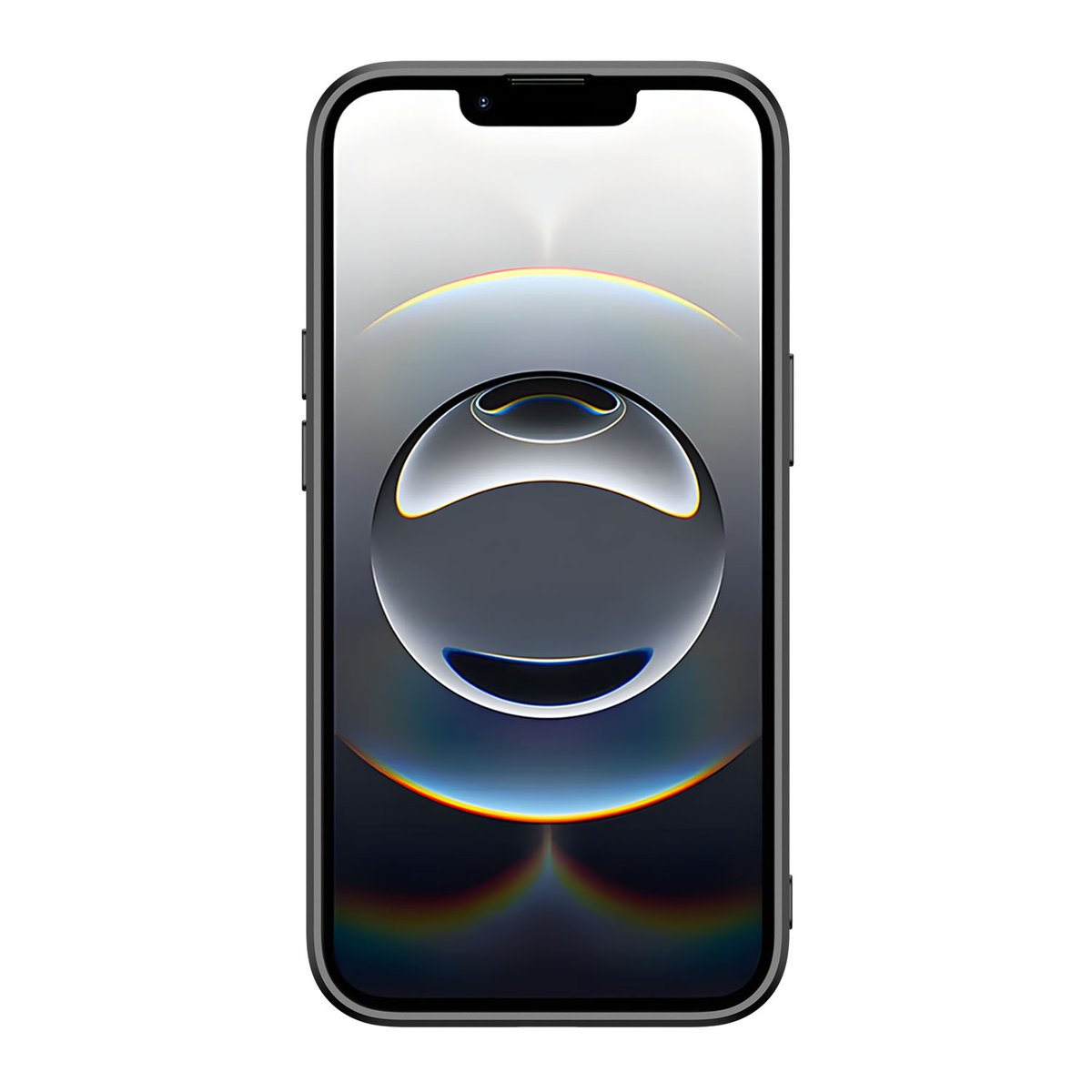 Apple iPhone 16e Bloemen Hoesje Bosje Bloemen voorkant design bloemen en planten afbeelding
