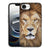 Apple iPhone 16e Dierenprint Telefoonhoesje Leeuw dierenprint front