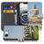 iPhone 16e Flip Cover Boeddha hoesje boeddha print binnenzijde