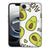 Apple iPhone 16e hoesje Avocado Singing design illustratie voorkant