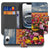 iPhone 16e Hoesje Tulpen boekhoesje tulpenveld kleurrijk vooraanzicht