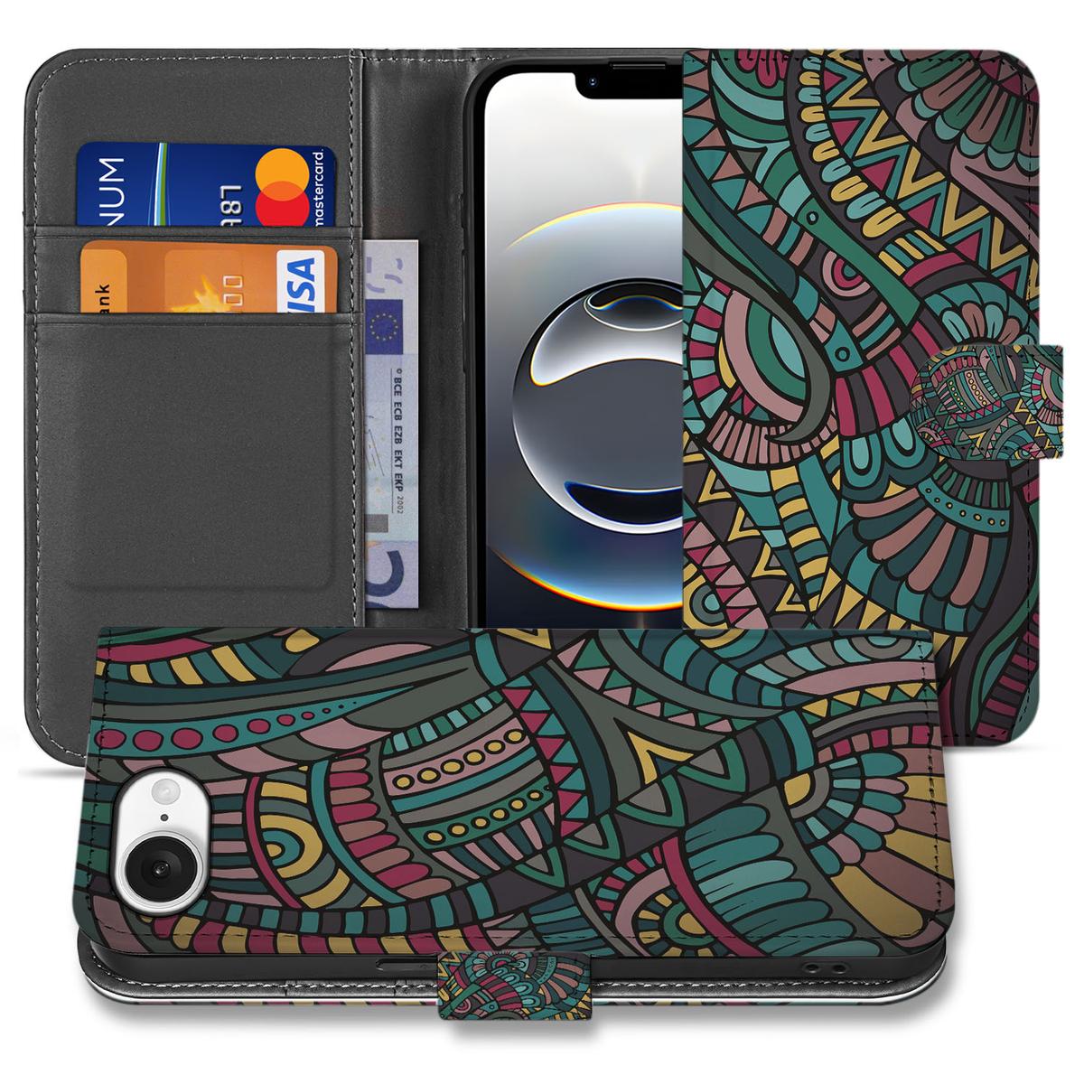 iPhone 16e Telefoon Hoesje Aztec hoesje designnaam aanzicht