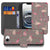 iPhone 16e Telefoonhoesje met Pasjes Flamingo hoesje flamingo pasjes aanzicht