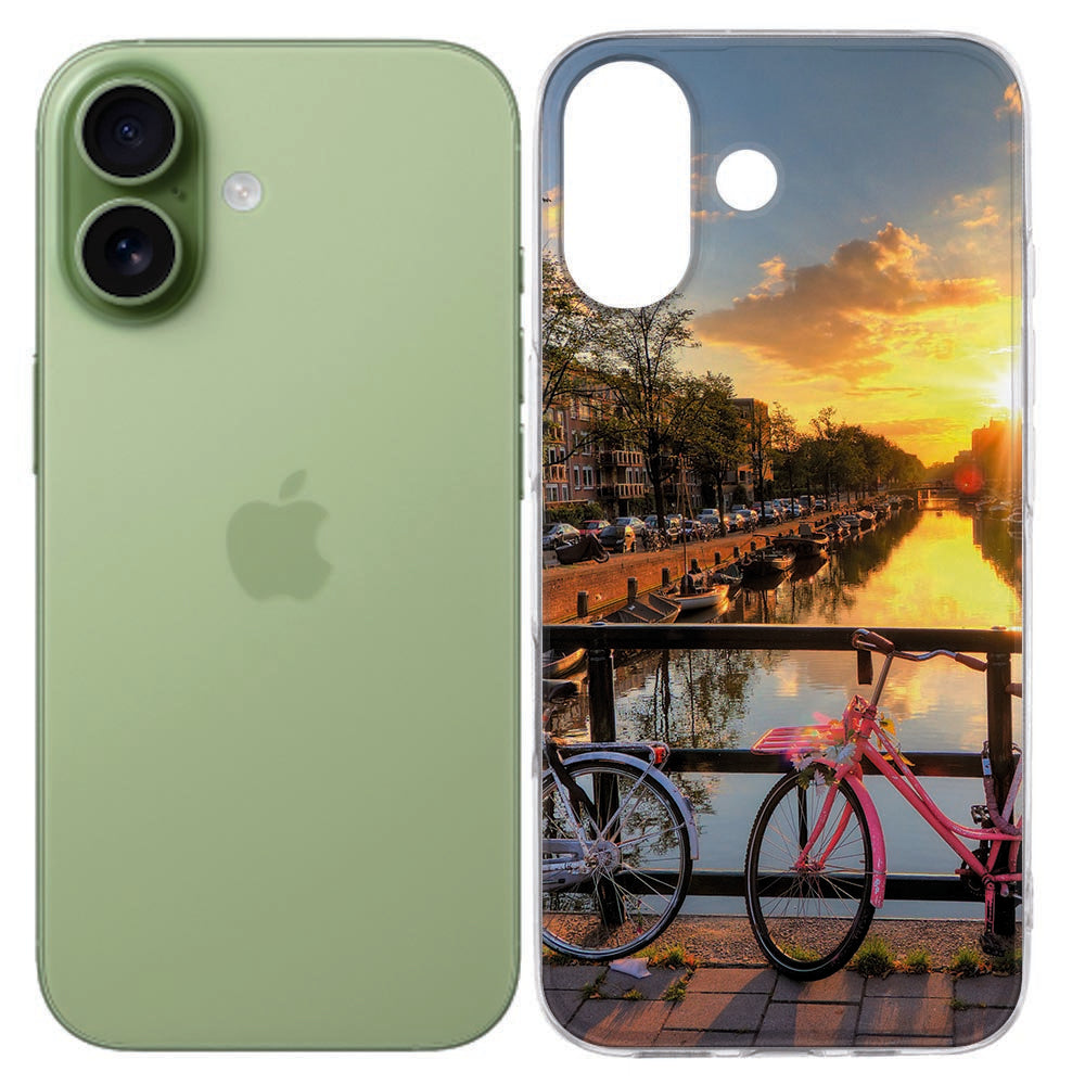 TPU Hoesje Apple iPhone 17 Amsterdamse Grachten