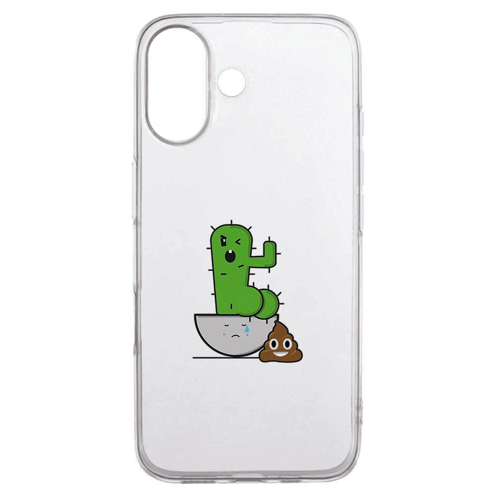Siliconen hoesje Apple iPhone 17 Cactus Poo