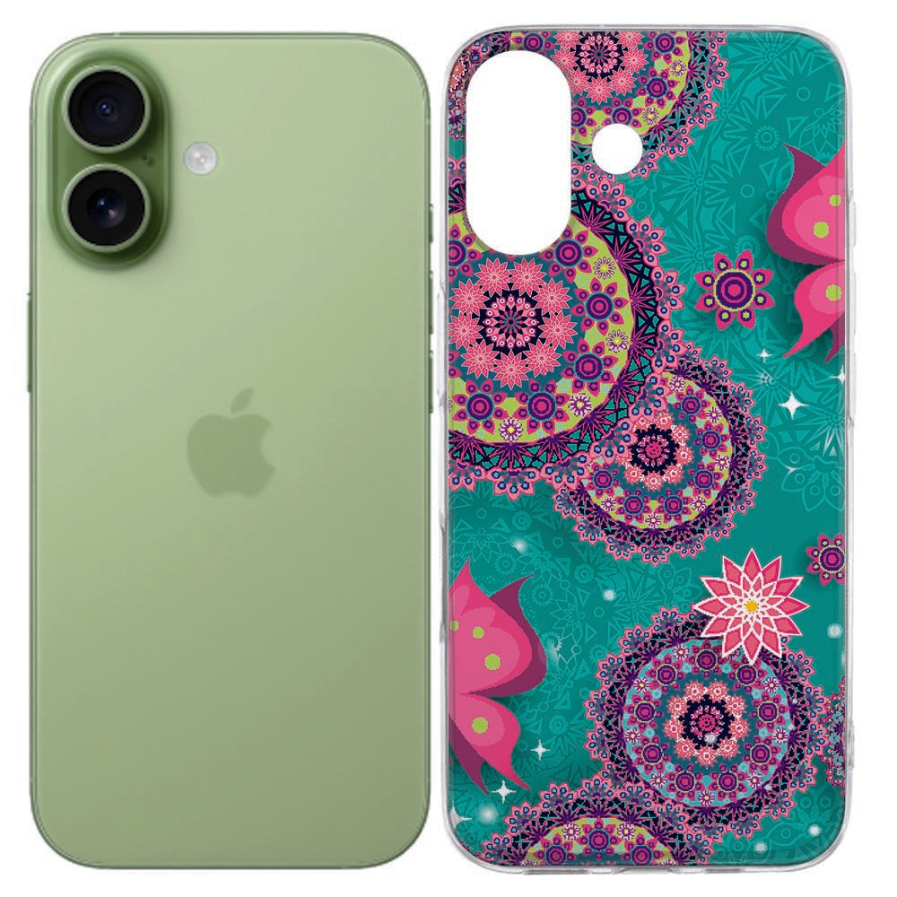 TPU Hoesje Apple iPhone 17 Cirkels en Vlinders