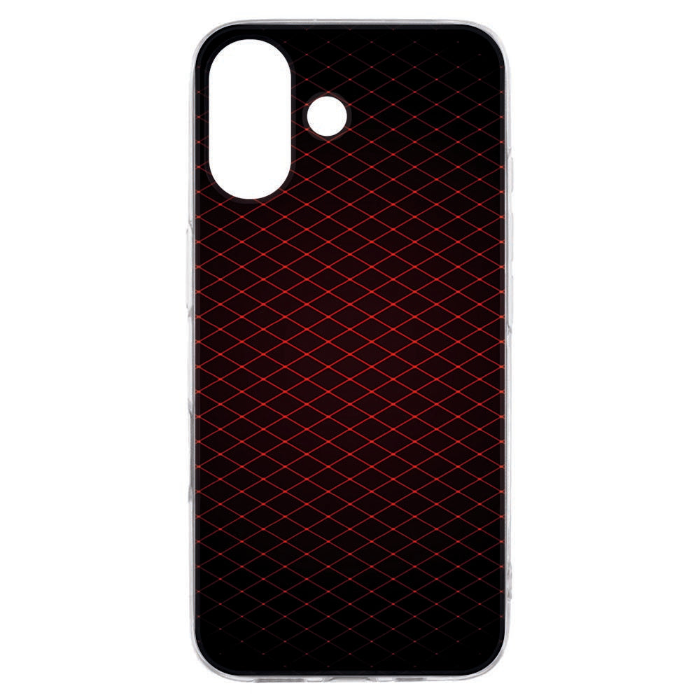 TPU Hoesje Apple iPhone 17 Geruit Rood