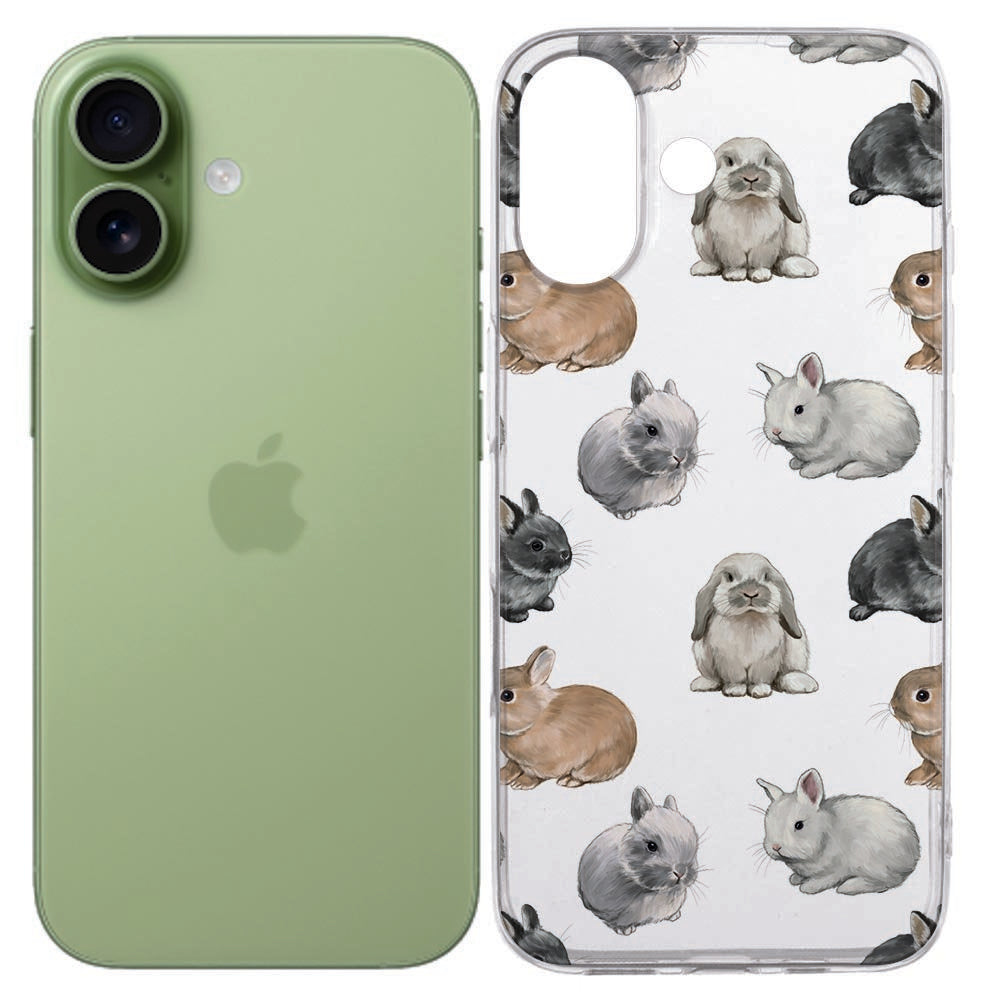 TPU Hoesje Apple iPhone 17 Konijntjes