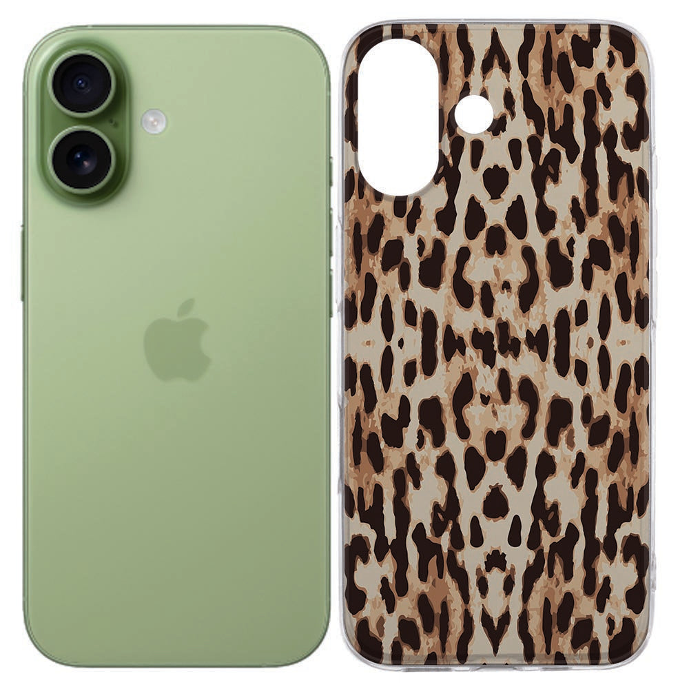 Apple iPhone 17 Siliconen hoesje Leopard