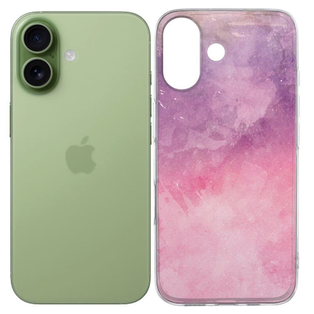 TPU Hoesje Apple iPhone 17 Pink Purple Paint