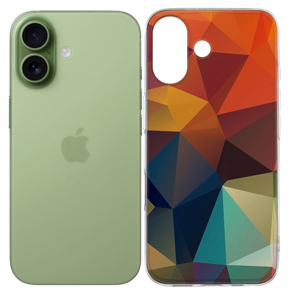 Siliconen hoesje Apple iPhone 17 Polygon Color