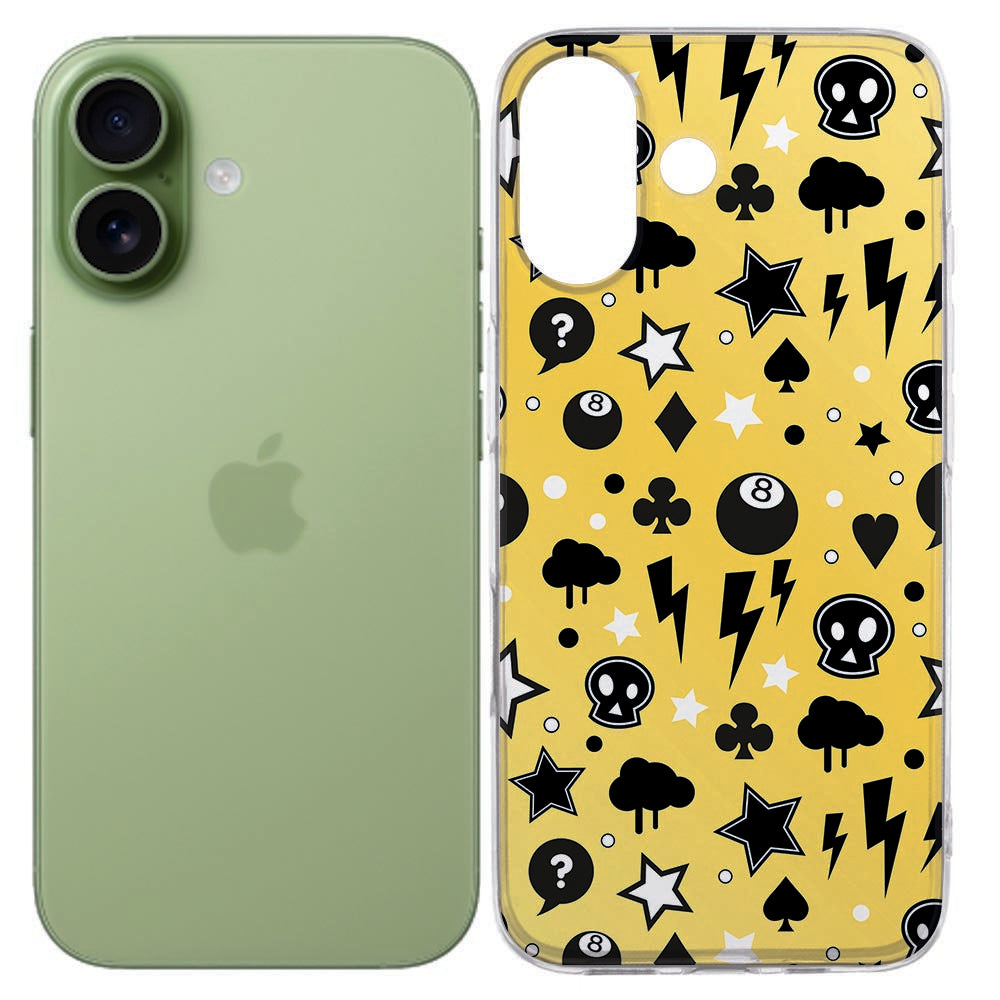 TPU Hoesje Apple iPhone 17 Punk Yellow
