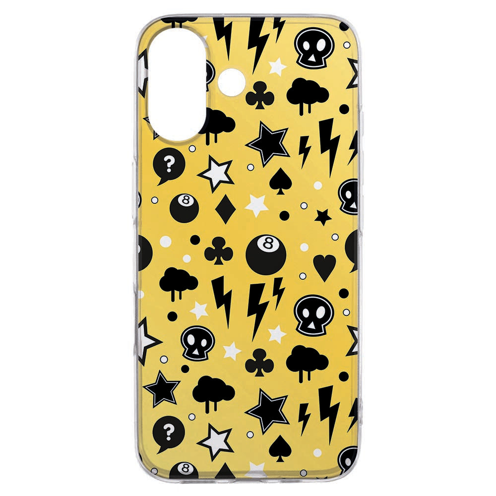 TPU Hoesje Apple iPhone 17 Punk Yellow