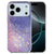 iPhone 17 Pro Max Hoesje Watercolor Paars – Sfeervol TPU Cover met Paarse Aquarel Vooraanzicht.