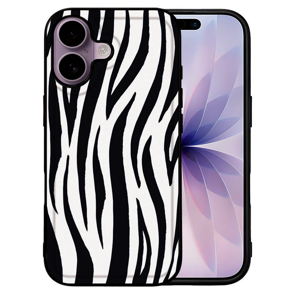 iPhone 17 TPU Hoesje Zebra zebra ontwerp achterkant