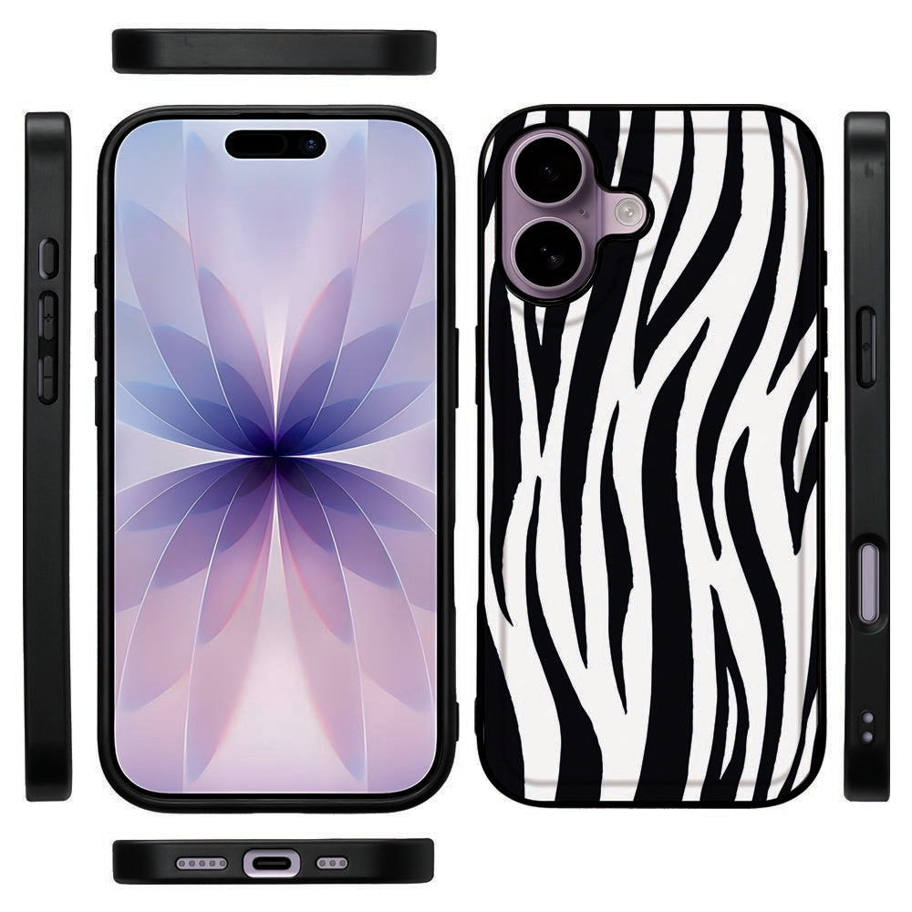 iPhone 17 TPU Hoesje Zebra Zebra ontwerp zijaanzicht
