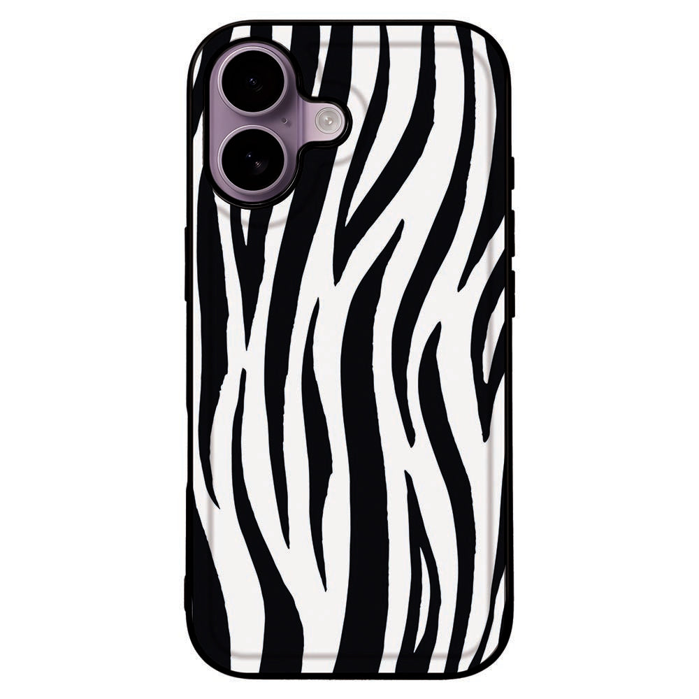 iPhone 17 TPU Hoesje Zebra zebra design achterkant