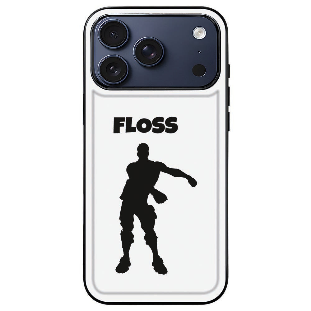 iPhone 18 Pro Max in het Floss hoesje, camera-eiland binnen de licht verhoogde zwarte rand
