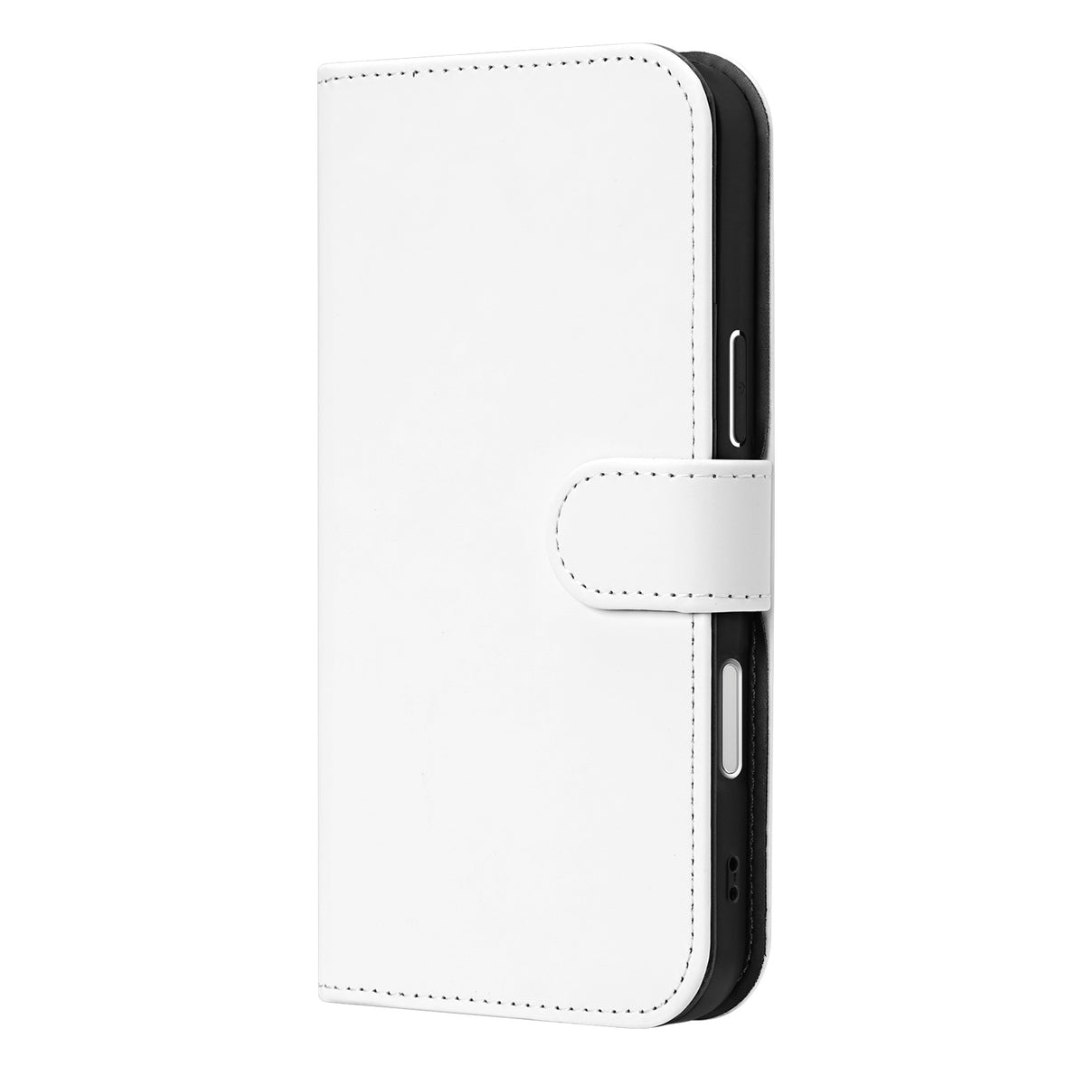 iPhone 18 Pro Max bookcase wit gesloten met magnetische sluitlip