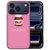 Roze Nut Boyfriend illustratie op de achterkant van het iPhone 18 Pro hoesje