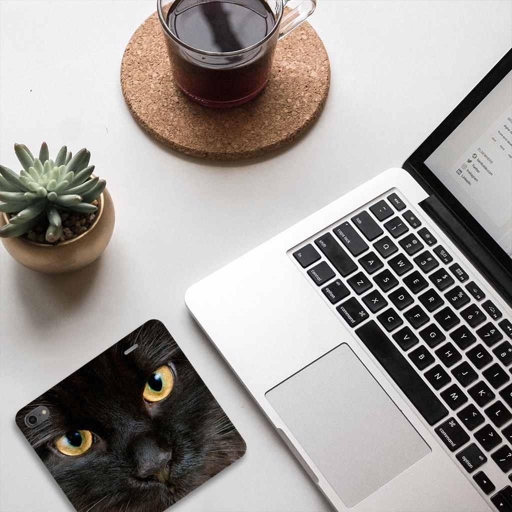 iPhone 7 | 8 | SE (2020) | SE (2022) Hoesje maken Zwarte Kat