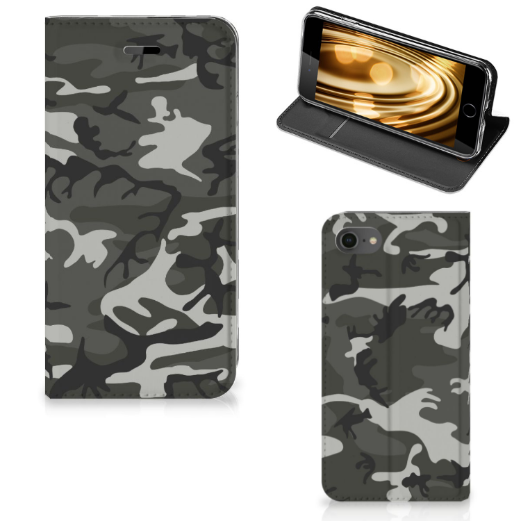 iPhone 7 | 8 | SE (2020) | SE (2022) Hoesje met Magneet Army Light