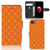 iPhone 7 | 8 | SE (2020) | SE (2022) Telefoon Hoesje Batik Oranje design bloem oranje