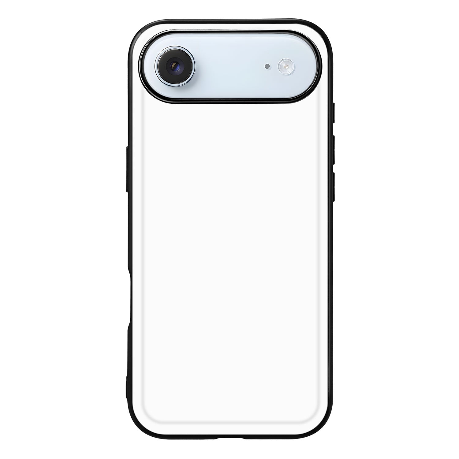 Apple iPhone Air Back Cover Wit Zwart back cover wit zwart aanzicht