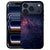 Hoesje iPhone 17 Pro Max Stars Zwart TPU Randen PU achterkant sterrenontwerp