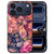Bosje Bloemen iPhone 18 Pro back cover met roze en oranje boeket op de achterkant
