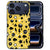 Felgele punkprint met gekleurde accenten op de iPhone 18 Pro back cover Punk Yellow