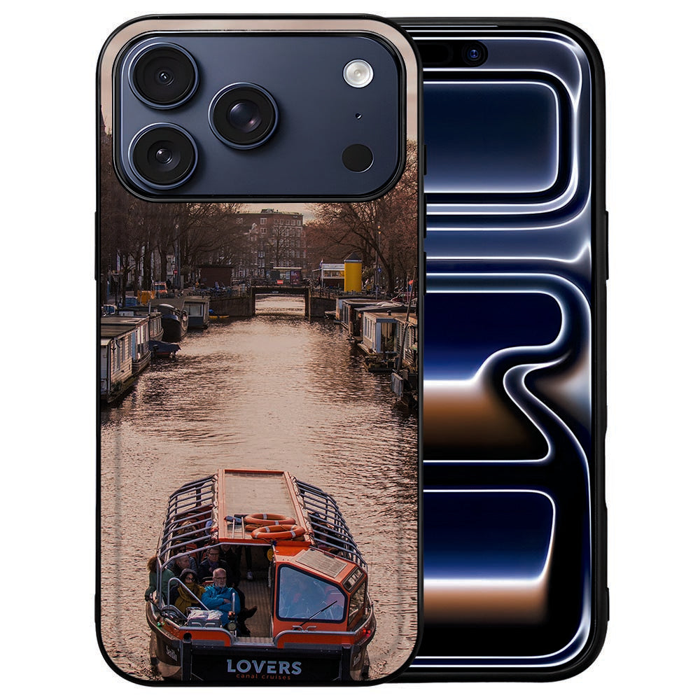 Apple iPhone 17 Pro hoesje ontwerpen met foto custom back cover voorkant