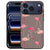 Achterkant van de Flamingo iPhone 18 Pro Max back cover met roze flamingo op kunstleer