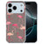 Roze flamingo op de achterkant van het iPhone 18 Pro Max TPU hoesje Flamingo