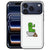 Cactus Poo iPhone 18 Pro Max hoesje van achteren met de grappige cactus-illustratie op kunstleer