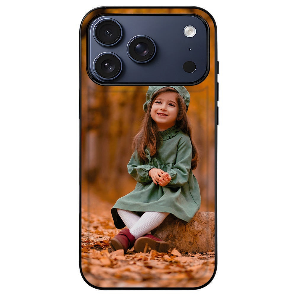 iPhone 17 Pro Max Back Cover met Foto Lichtgewicht & Luxe design kind herfst