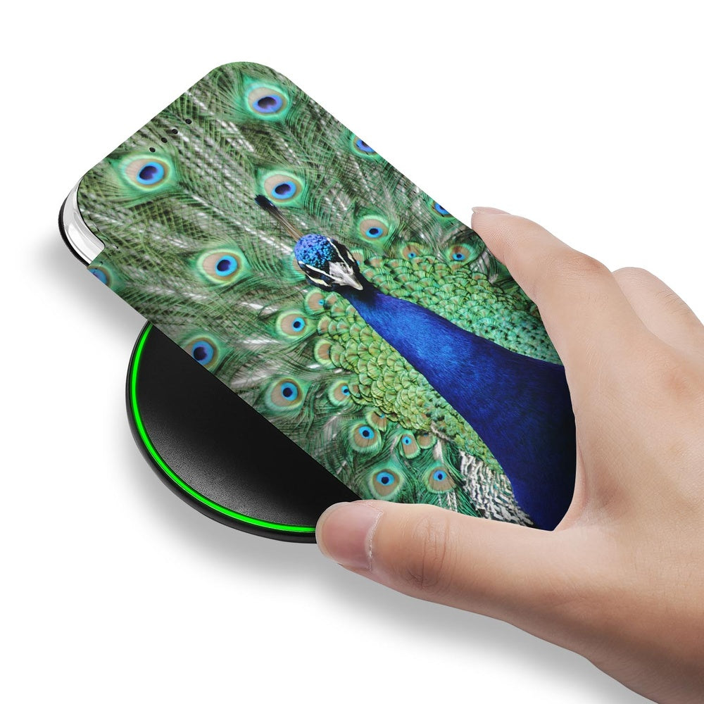 Book Case Apple iPhone 18 Pro Max Pauw pauwpatroon ontwerp voorkant hand