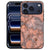 Marmer Oranje iPhone 18 Pro Max hoesje met warme oranje marmerprint en lichte aders