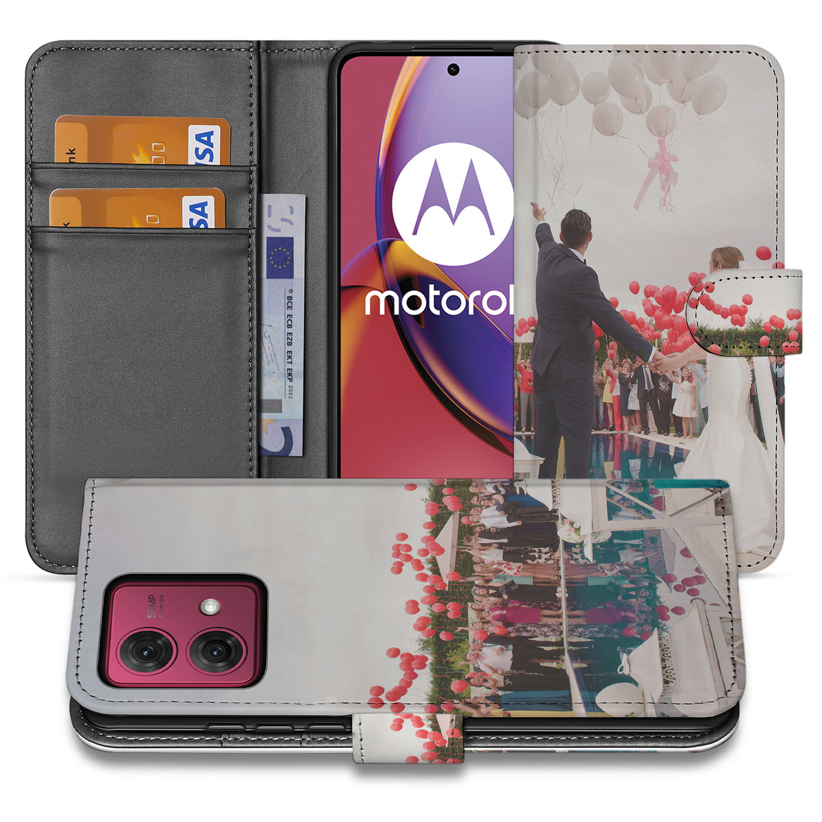 Ontwerp Jouw Eigen Motorola Moto G84 Hoesje met Foto's | B2C Telecom