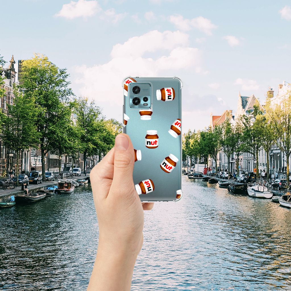 otorola Moto G72 Beschermhoes Nut Jar B2C Telecom