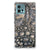 otorola Moto G72 Case Anti-shock Krokodillenprint achterkant