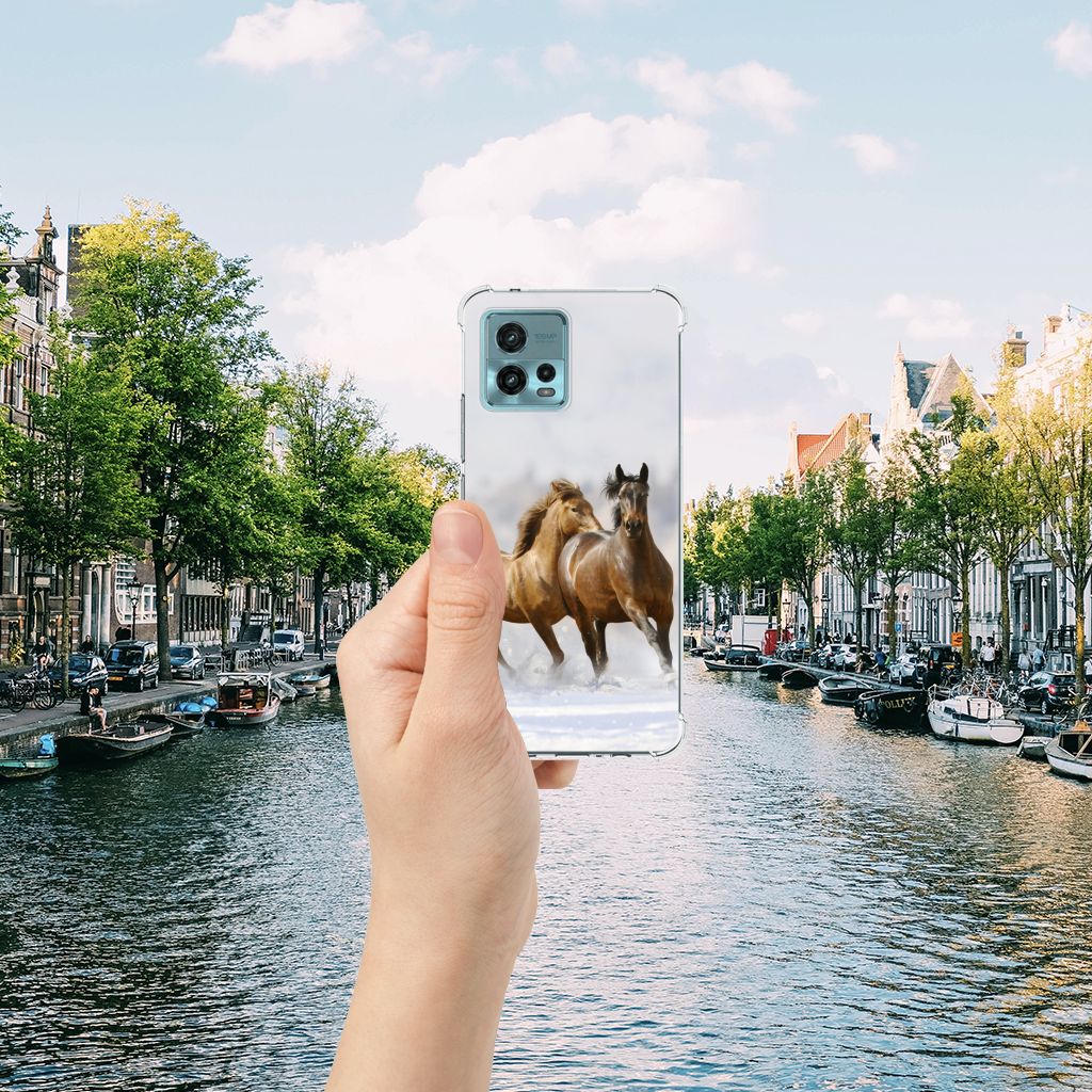 otorola Moto G72 Case Anti-shock Paarden B2C Telecom
